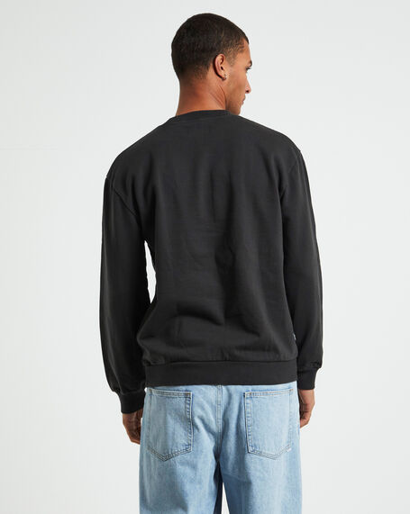 Fortune Slacker Sweater Worn Black