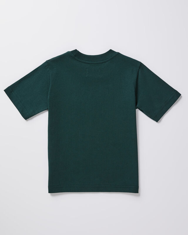 Boys OG Skate Short Sleeve T-Shirt in Bottle Green, hi-res image number null