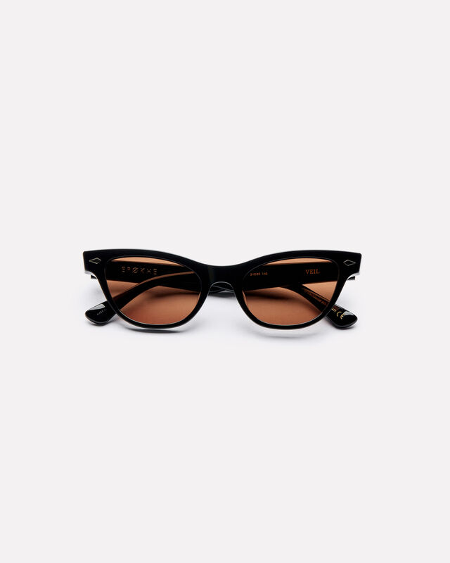 Veil Sunglasses in Black/Bronze, hi-res image number null