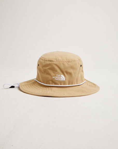 Recycled 66 Brimmed Hat in Khaki