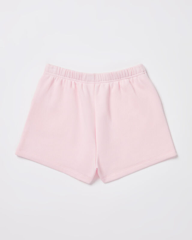 Teen Girls Pull On Fleece Shorts in Ballet Pink, hi-res image number null