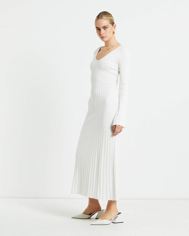 Sophie Long Sleeve Rib Knit Dress, hi-res image number null