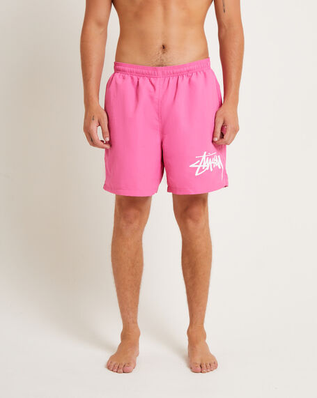 Big Stock Water Shorts in Pink