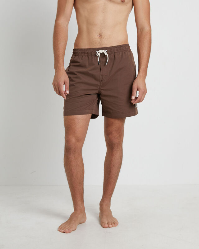 Newport Volley Boardshorts in Umber, hi-res image number null