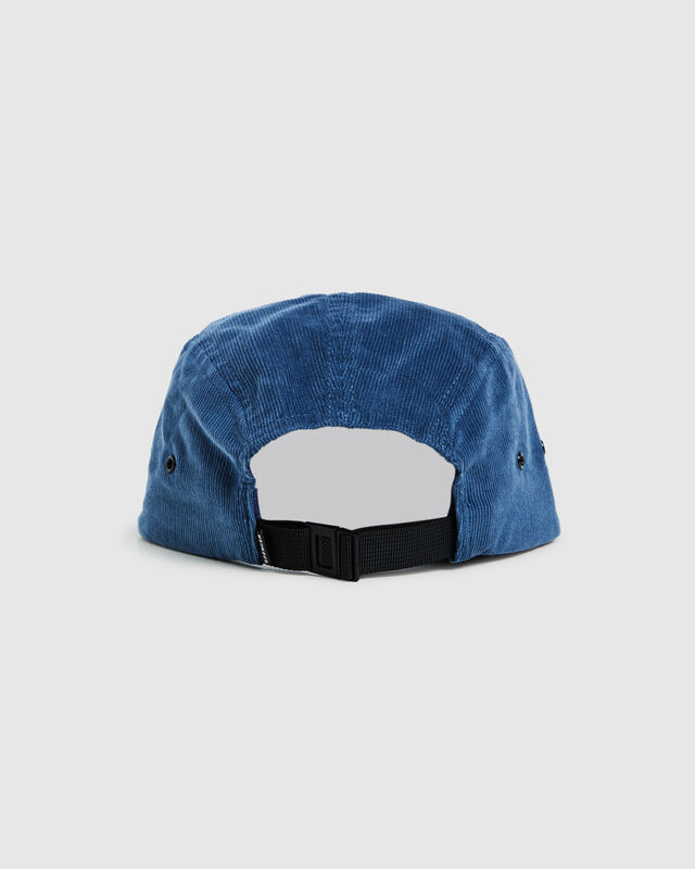 Nitro Cord 5 Panel Cap Washed Navy, hi-res image number null
