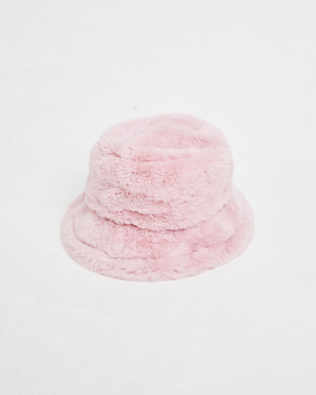 Fuzzy Bucket Hat Pink, hi-res image number null
