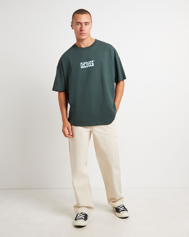 Daisy Chain 330 Short Sleeve T-Shirt in Hunter Green, hi-res image number null