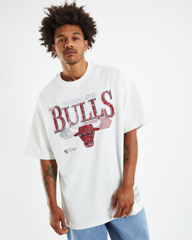 Underscore Chicago Bulls T-shirt Vintage White, hi-res image number null
