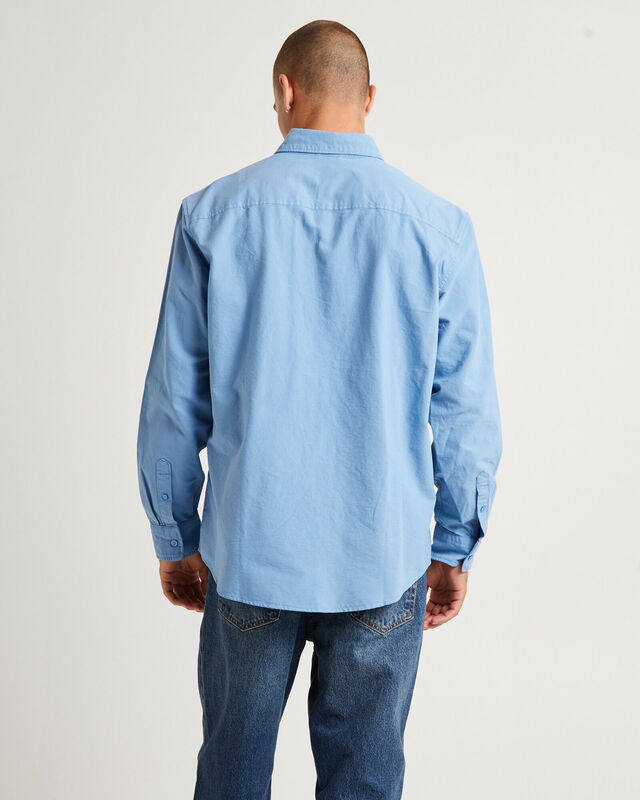 Authentic Button Down Long Sleeve Shirt Allure Blue, hi-res image number null