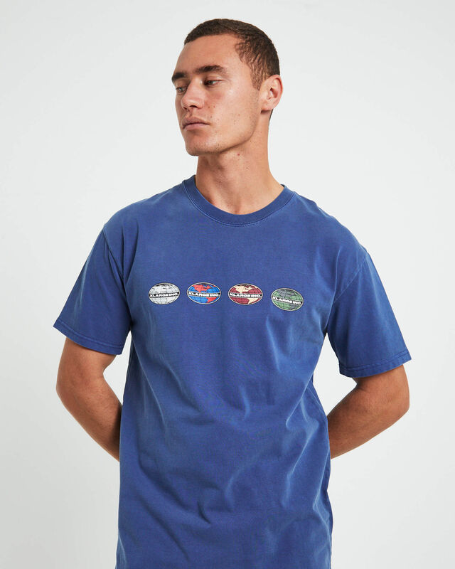 World Short Sleeve T-Shirt in Navy, hi-res image number null
