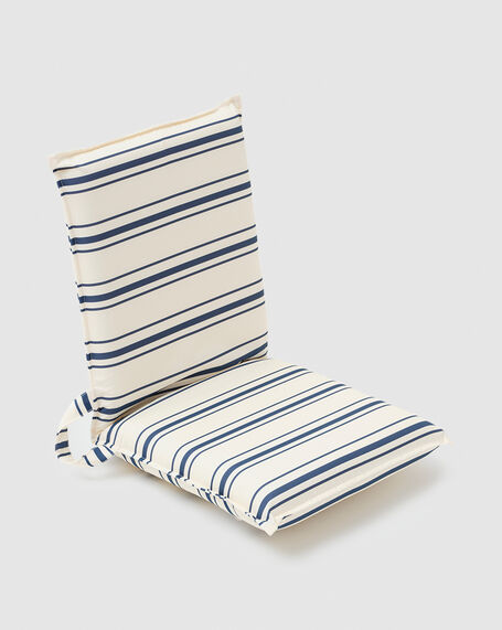 The Resort Lean Back Beach Chair in Costal Blue
