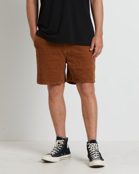 Slacker Shorts in Coppertone Brown