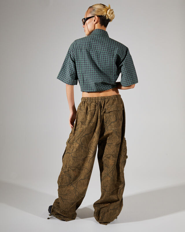 Parachute Pants Forest Camo, hi-res image number null