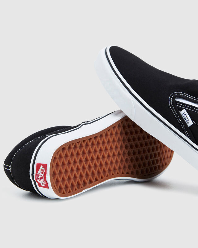 Classic Slip On Sneakers Black/White, hi-res image number null