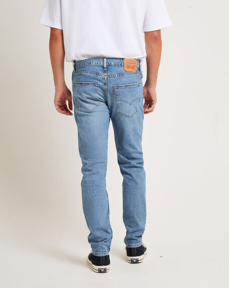 512 Slim Taper Denim Jeans Dolf Sundown in Blue