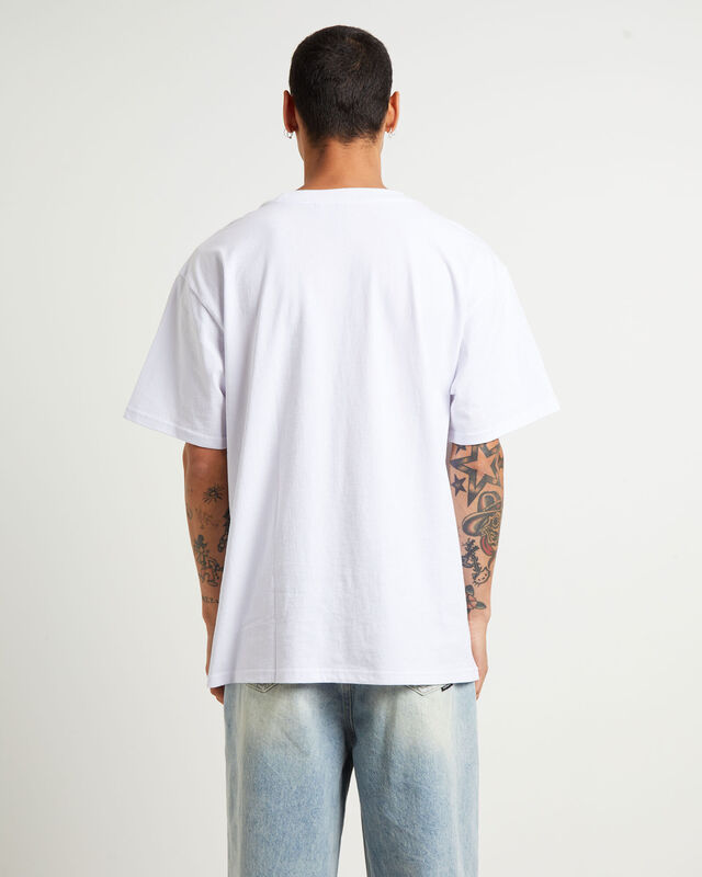 Still Life Short Sleeve T-Shirt in White, hi-res image number null