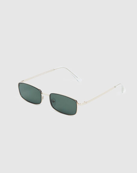 Charli Sunglasses Gold/Green