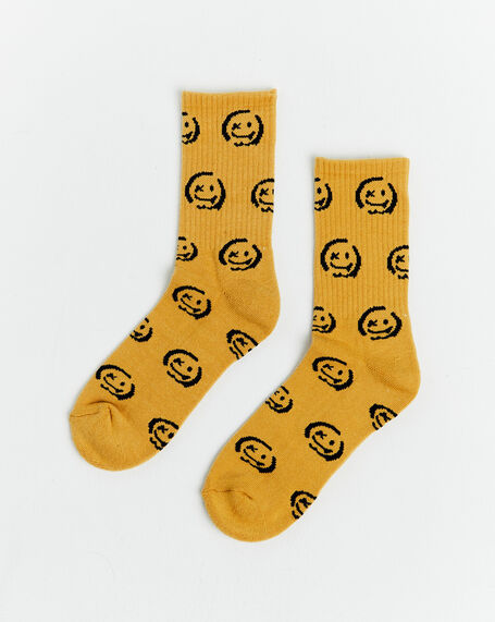Playdead 2 Pack Socks in Yellow/Black