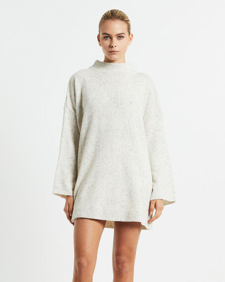 Bea Jumper Ivory Speckle