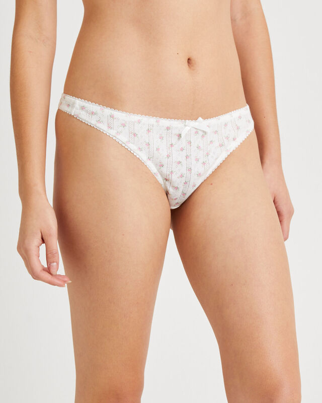 Penny Pointelle G-String, hi-res image number null