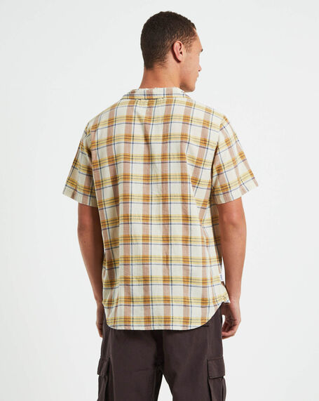 Darling Quartz Short Sleeve Shirt in Tan
