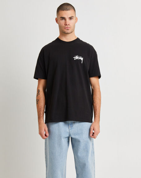 Fuzzy Dice Heavyweight Short Sleeve T-Shirt Black