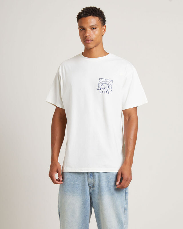 Storage Short Sleeve T-Shirt in Vintage White, hi-res image number null