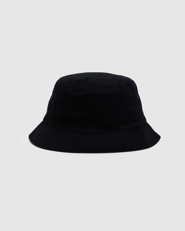 Stamford Reversible Bucket Hat Black Charcoal, hi-res image number null