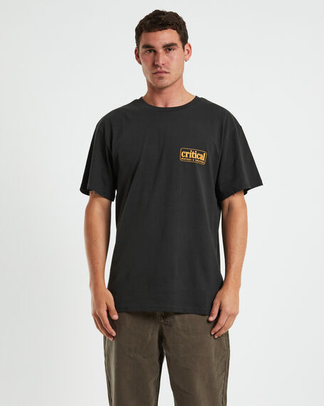 Shaker Short Sleeve T-Shirt Black