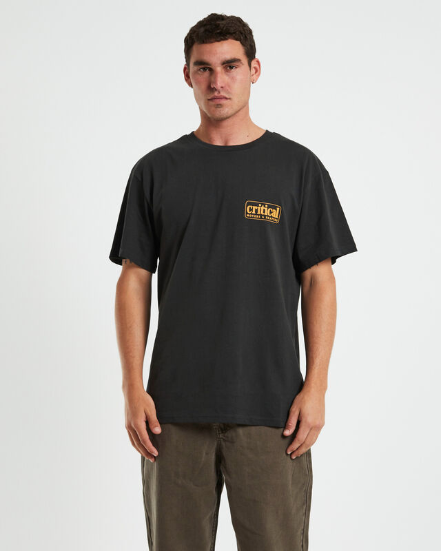 Shaker Short Sleeve T-Shirt Black, hi-res image number null