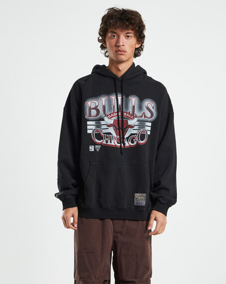 Glow Arch Hoodie Chicago Bulls Faded Black