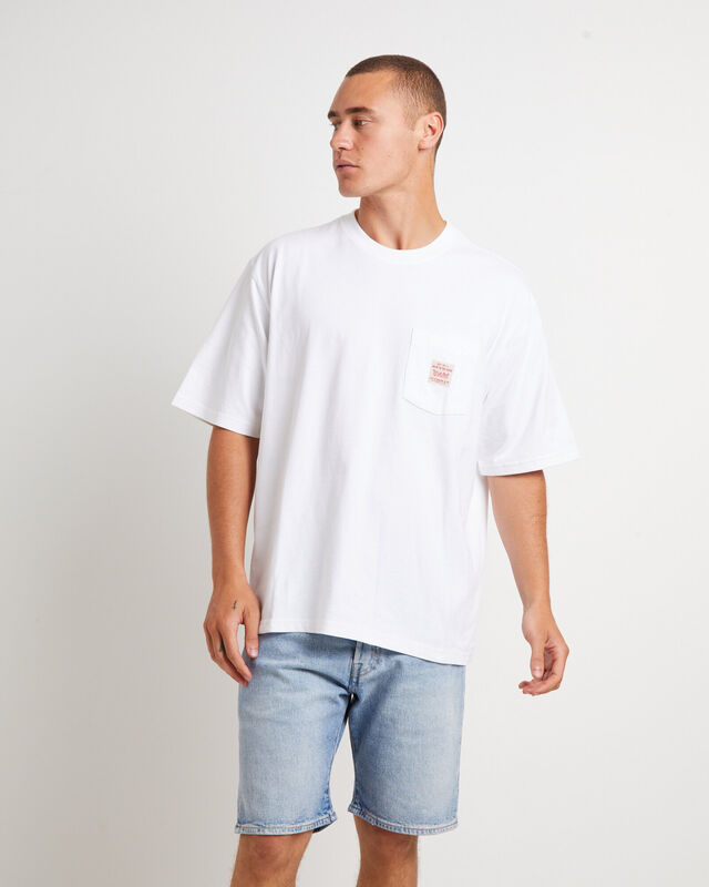 Short Sleeve Workwear T-Shirt in Bright White, hi-res image number null