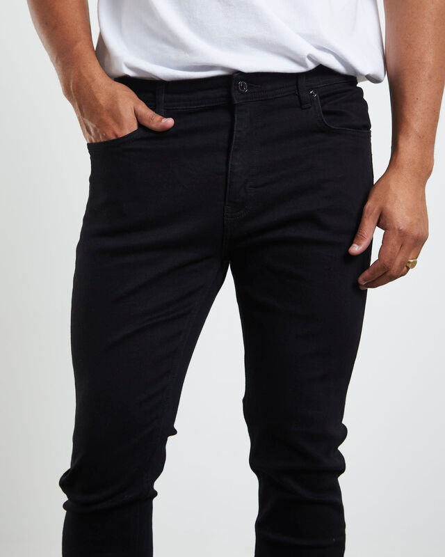 Z-Two Slim Jeans Prime Black, hi-res image number null