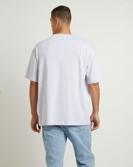 Pop Short Sleeve T-Shirt in Frost Marle Grey