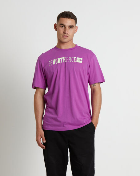 Short Sleeve Proud T-Shirt in Purple Cactus Flower