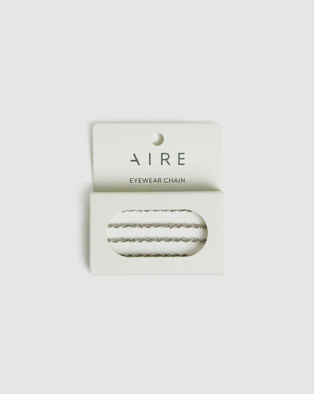 Aire Metal Rope Chain Silver