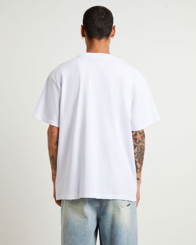Legacy Short Sleeve T-Shirt in White, hi-res image number null