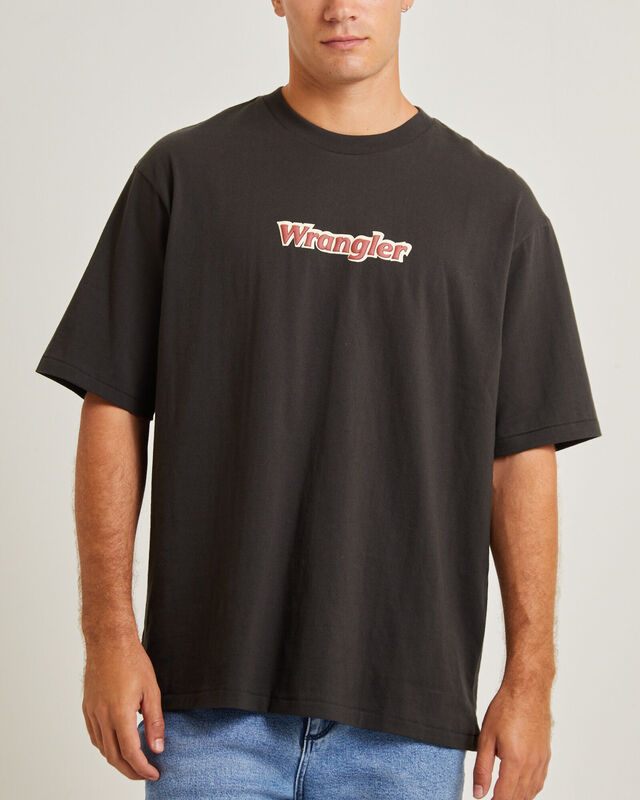 Cobra Logo Slacker T-Shirt Worn Black, hi-res image number null