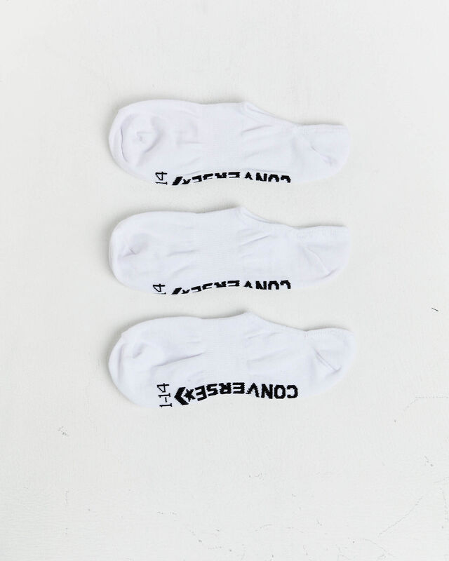 Invisible Socks 3 Pack in White, hi-res image number null