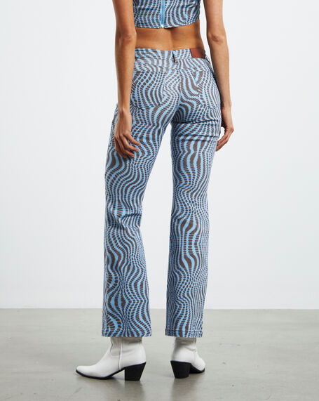 Hypnotise Low Rise Bootcut Pants Assorted