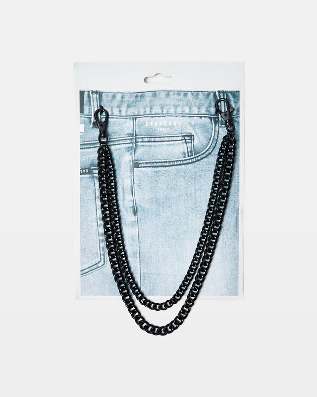 Double Pocket Chain_black, hi-res image number null