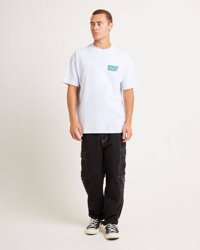 Puffy Short Sleeve T-Shirt in Frost Marle, hi-res image number null