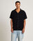 Ernie Resort Short Sleeve Shirt in Black