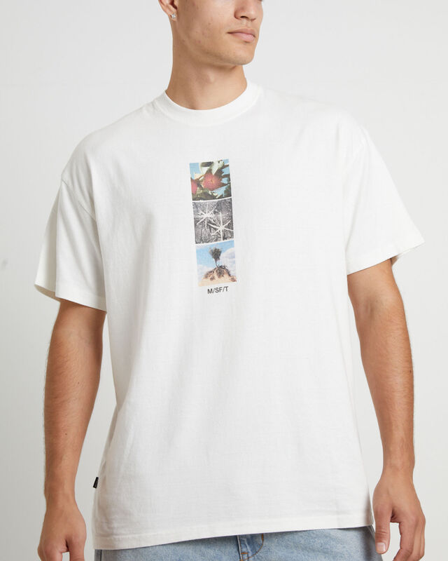 Hong Kong Garden 50-50 Short Sleeve T-Shirt in Pigment Thrift White, hi-res image number null