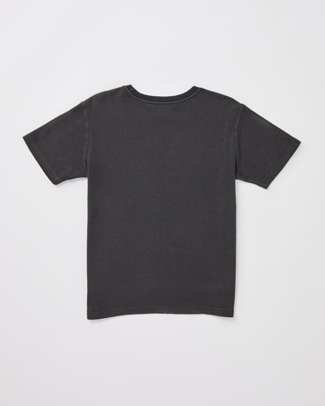 Teen Boys Ramona Short Sleeve T-Shirt in Black, hi-res image number null