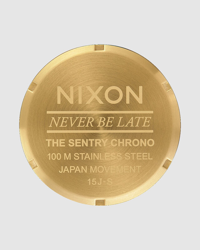 Sentry Chrono Watch Gold/Blue Sunray, hi-res image number null