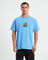 Cube Heavyweight Short Sleeve T-Shirt in Blue