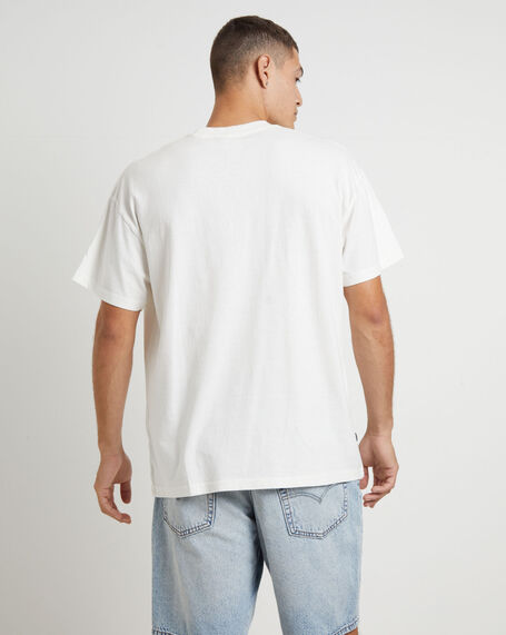 Groomy Short Sleeve T-Shirt in Pigment Thrift White