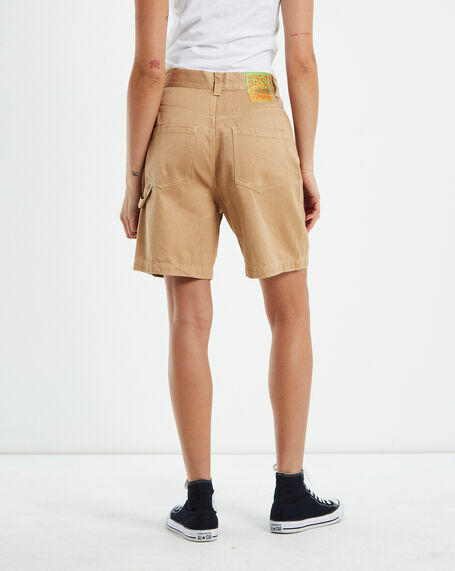 Hemp Workwear Shorts Tan