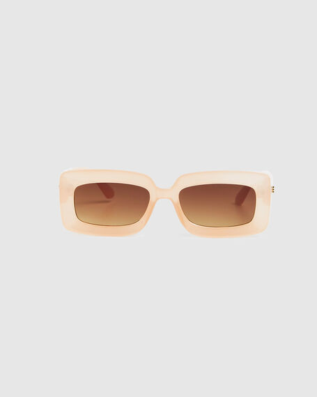 Blurred Sunglasses Peach/Brown